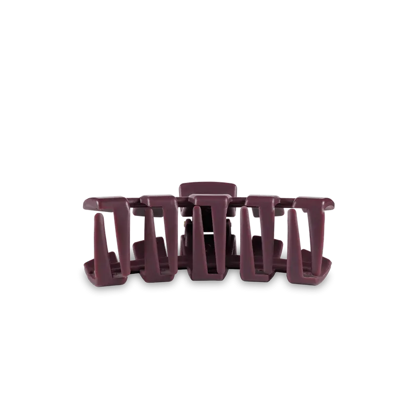 Tiny Teleties Claw Clip - Burgundy Bliss
