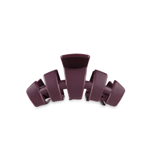 Tiny Teleties Claw Clip - Burgundy Bliss