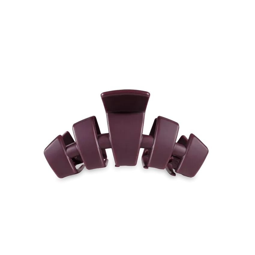 Tiny Teleties Claw Clip - Burgundy Bliss