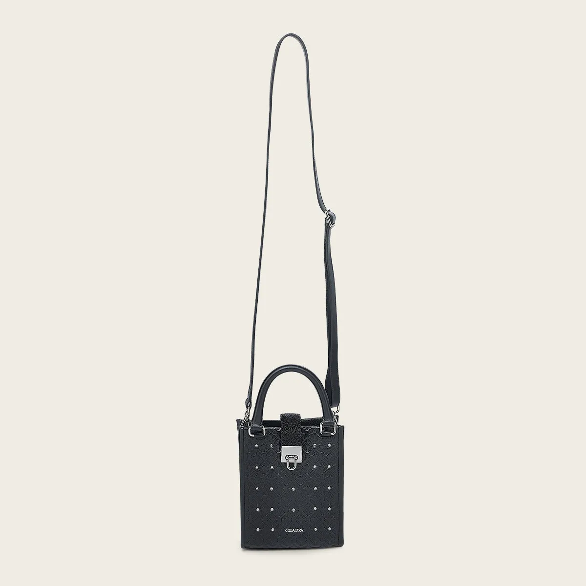 Tote mini en piel genuina de mantarraya para dama