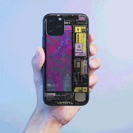 Touch Industrial LED Case for iPhone
