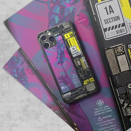 Touch Industrial LED Case for iPhone