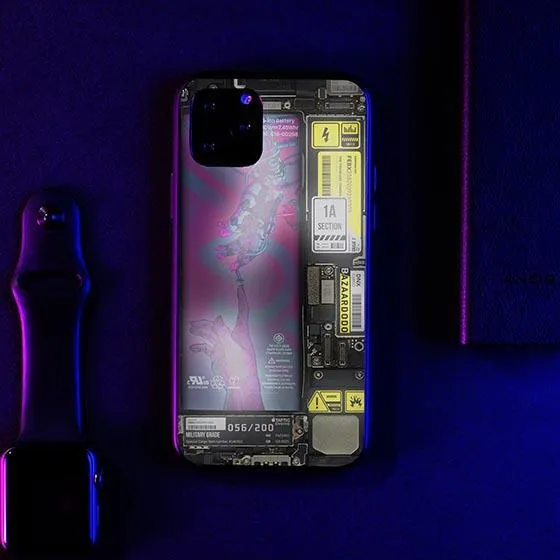 Touch Industrial LED Case for iPhone