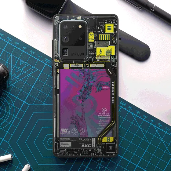Touch Industrial LED Case for Samsung