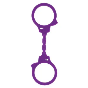 Toy Joy Silicone Purple Stretchy Fun Cuffs for Couples