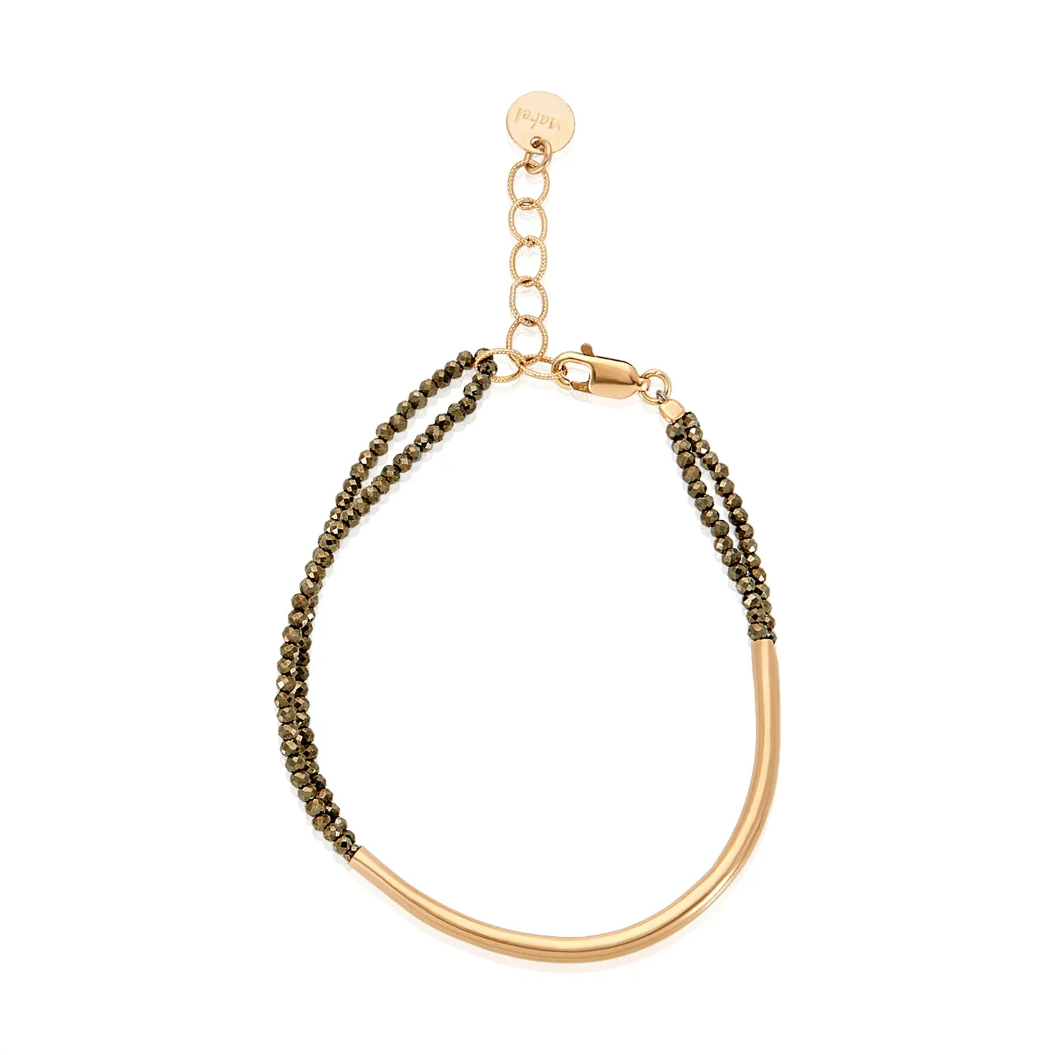 Tubular Pyrite Bracelet