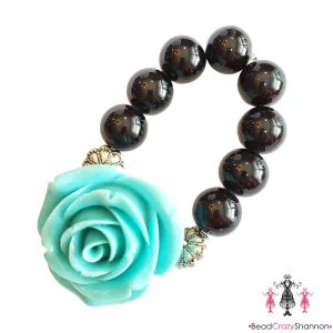 Turquoise Flower Bracelet