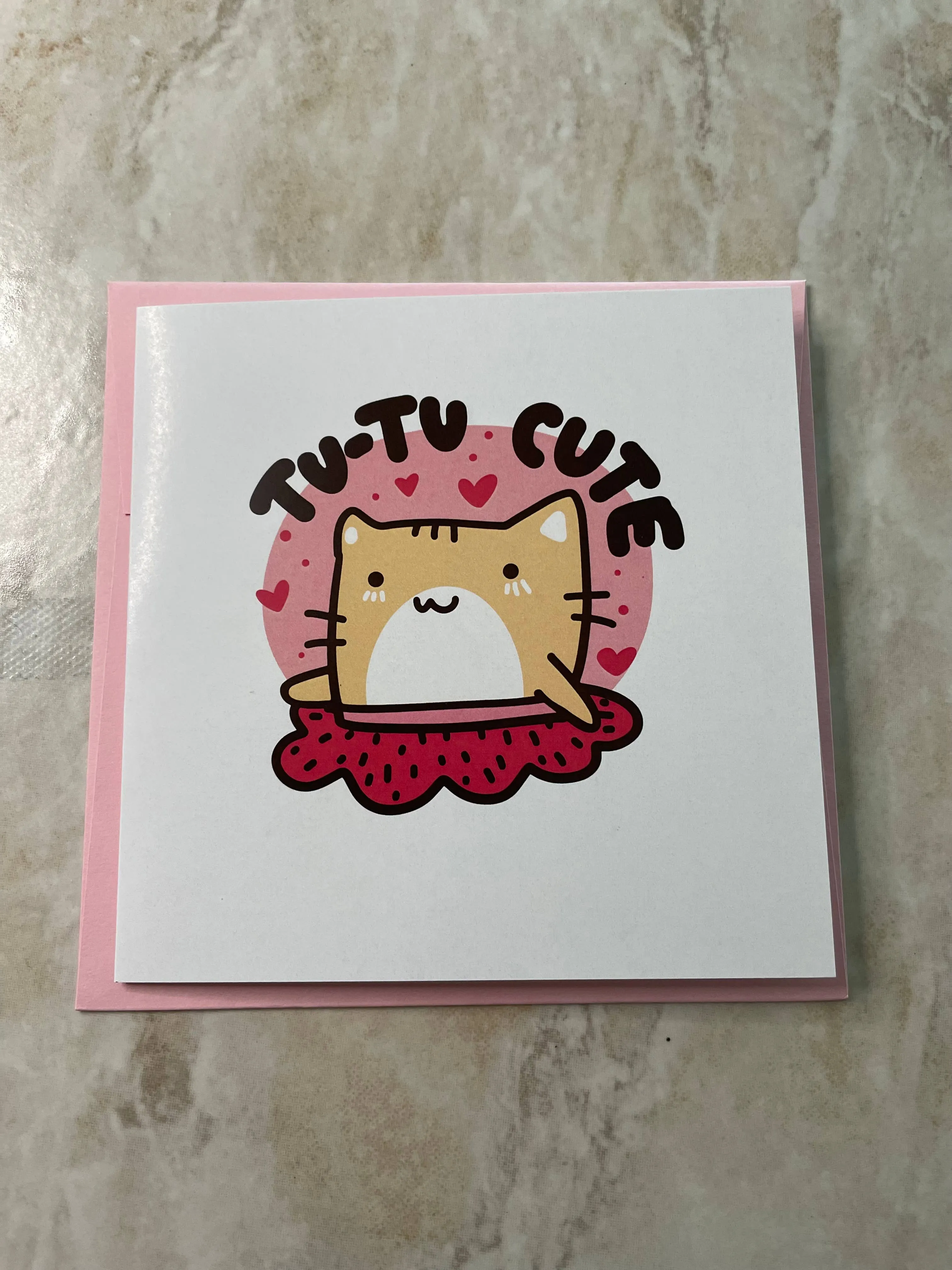 Tutu Cute Greeting Card