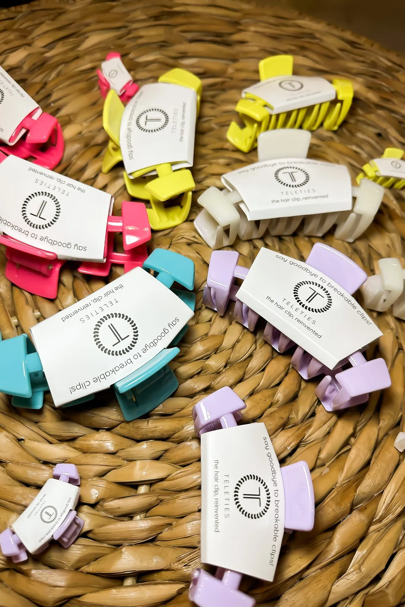 Unbreakable Teleties Hair Clip - Spring Collection