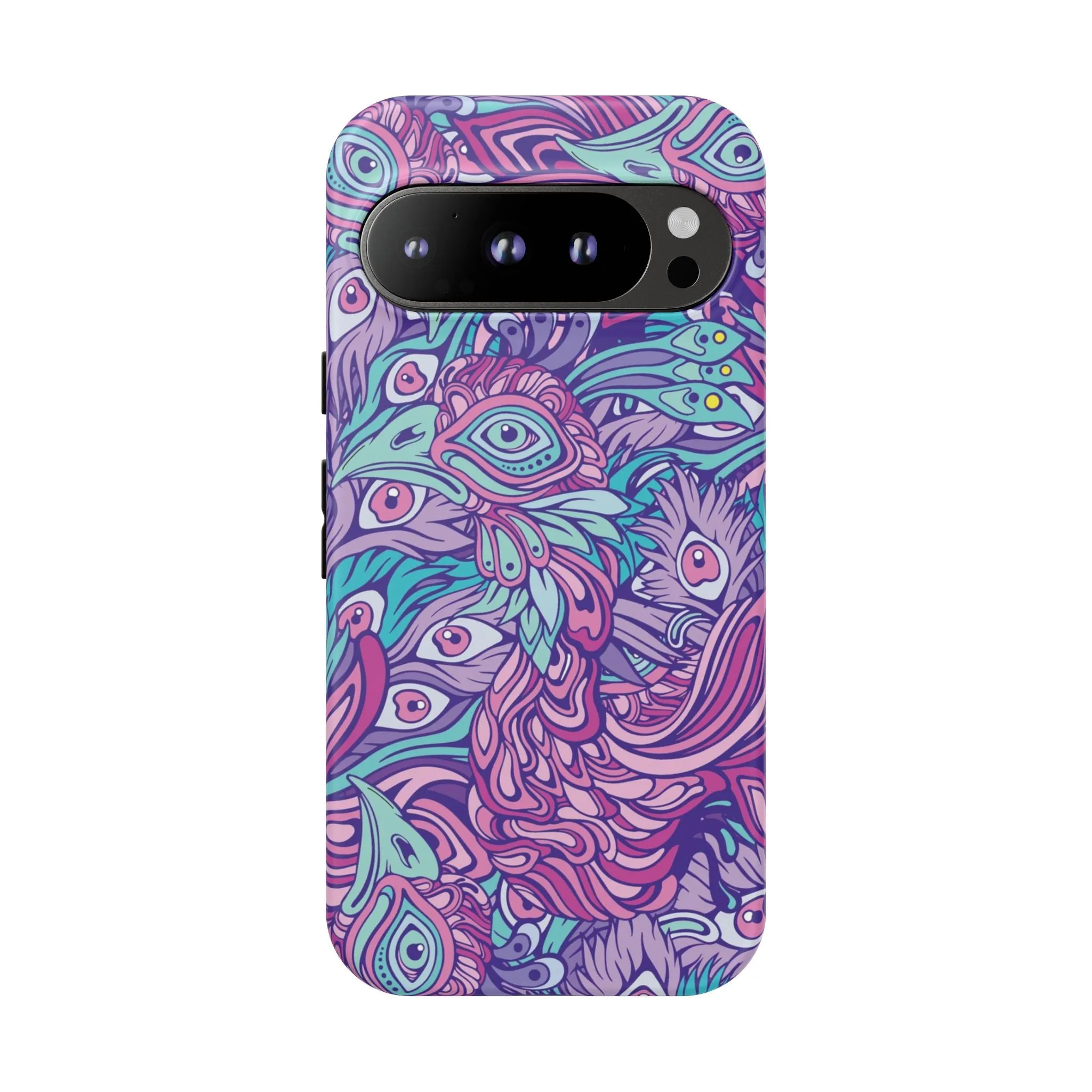 URBAN PEACOCK BY CHAYA AV PHONE CASE - iPHONE GALAXY PIXEL PHONE CASE