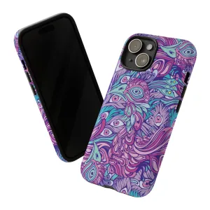 URBAN PEACOCK BY CHAYA AV PHONE CASE - iPHONE GALAXY PIXEL PHONE CASE