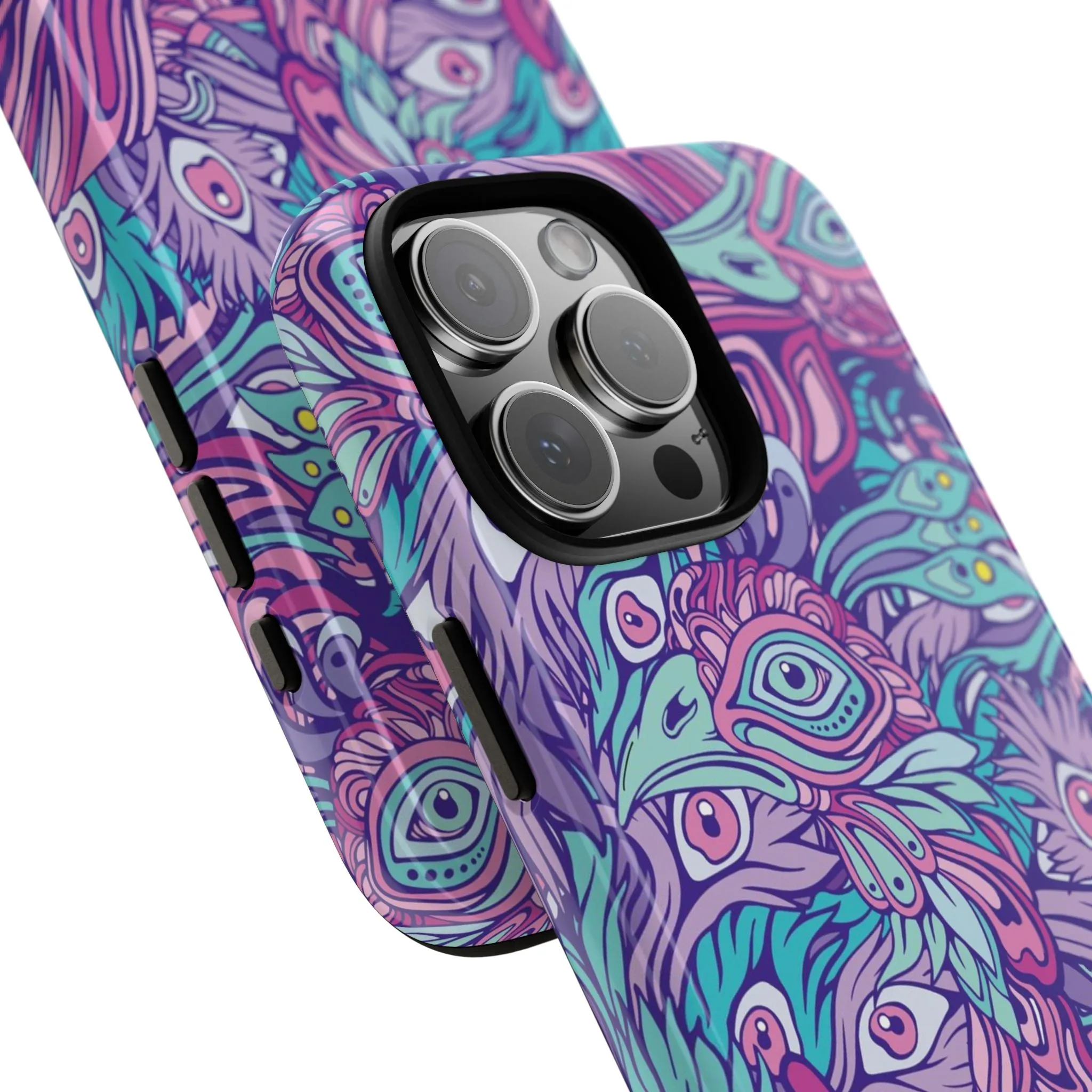 URBAN PEACOCK BY CHAYA AV PHONE CASE - iPHONE GALAXY PIXEL PHONE CASE
