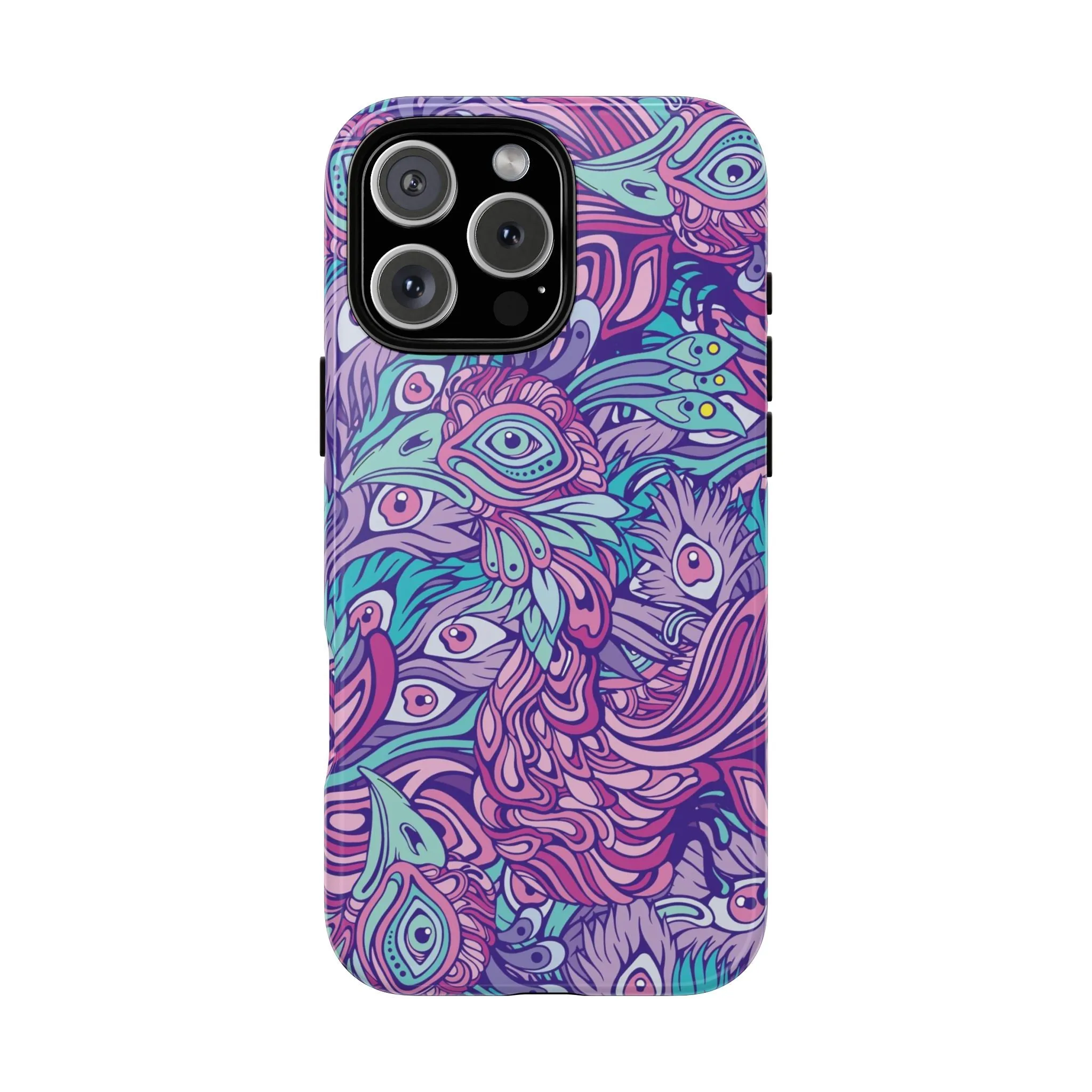 URBAN PEACOCK BY CHAYA AV PHONE CASE - iPHONE GALAXY PIXEL PHONE CASE