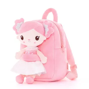 (US Only) Gloveleya 9-inch Curl Candy Girls Doll Backpack