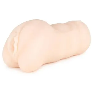Utensil Race Flesh Stretchy Realistic Vagina Masturbator for Him
