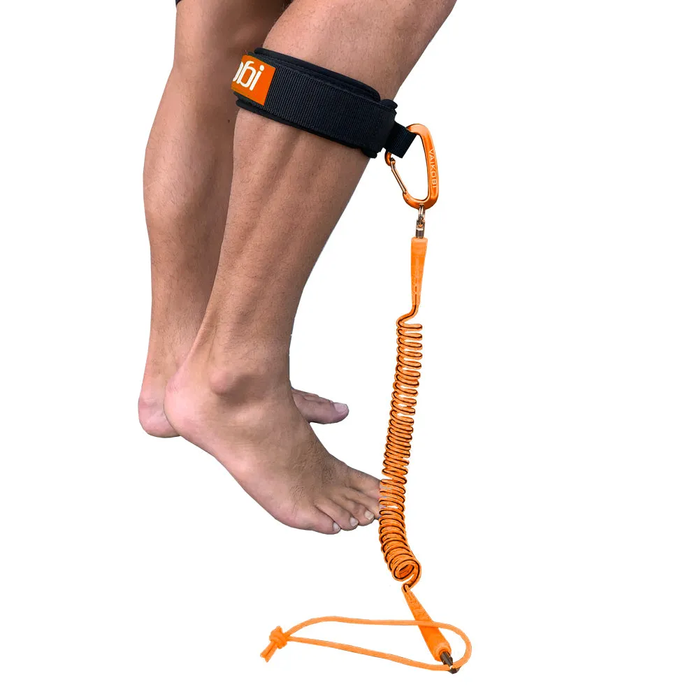 Vaikobi Ocean Paddling Calf Leash - Orange