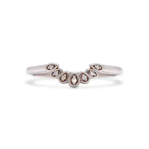 Valery Contoured Diamond Band
