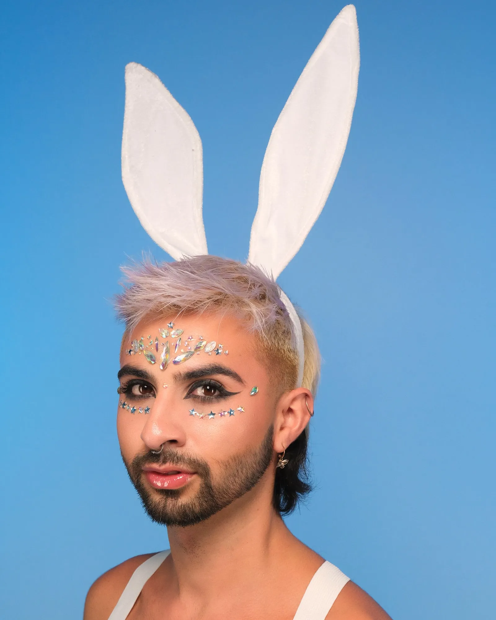 Velvet Bunny Ear Headband