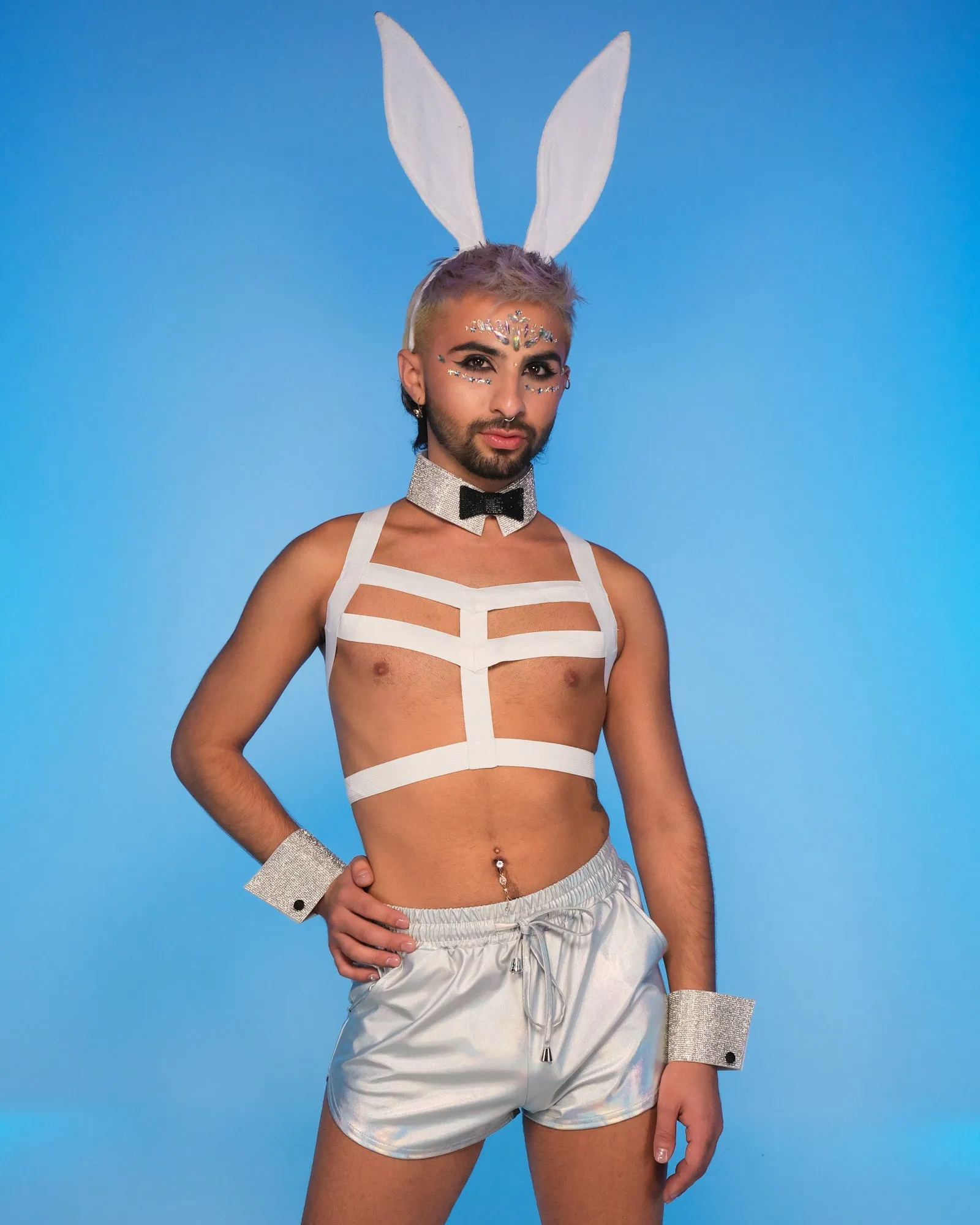 Velvet Bunny Ear Headband