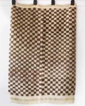 Vintage central Anatolian Tulu Rug 3'3"x4'8"