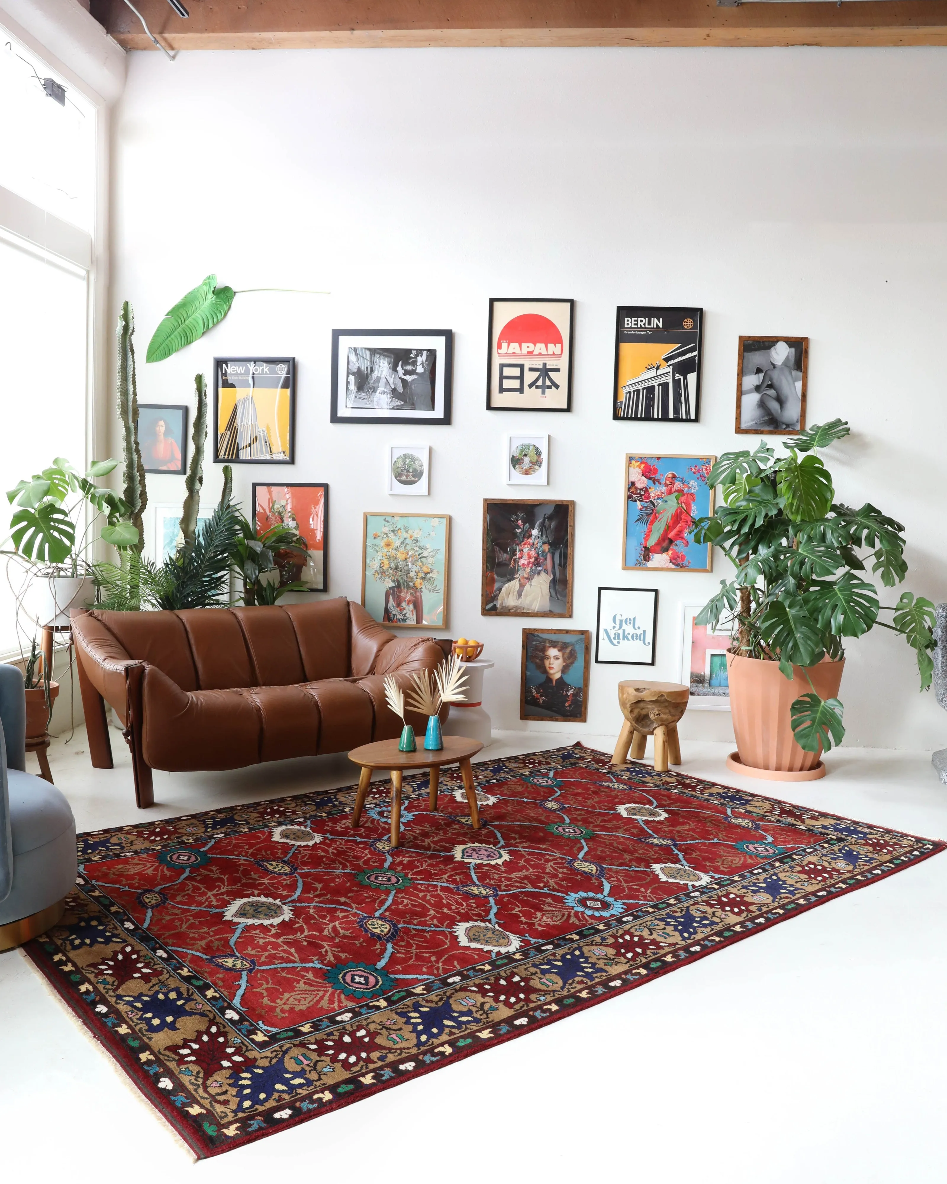 Vintage Konya Karapınar Rug 6'9"x10'5"
