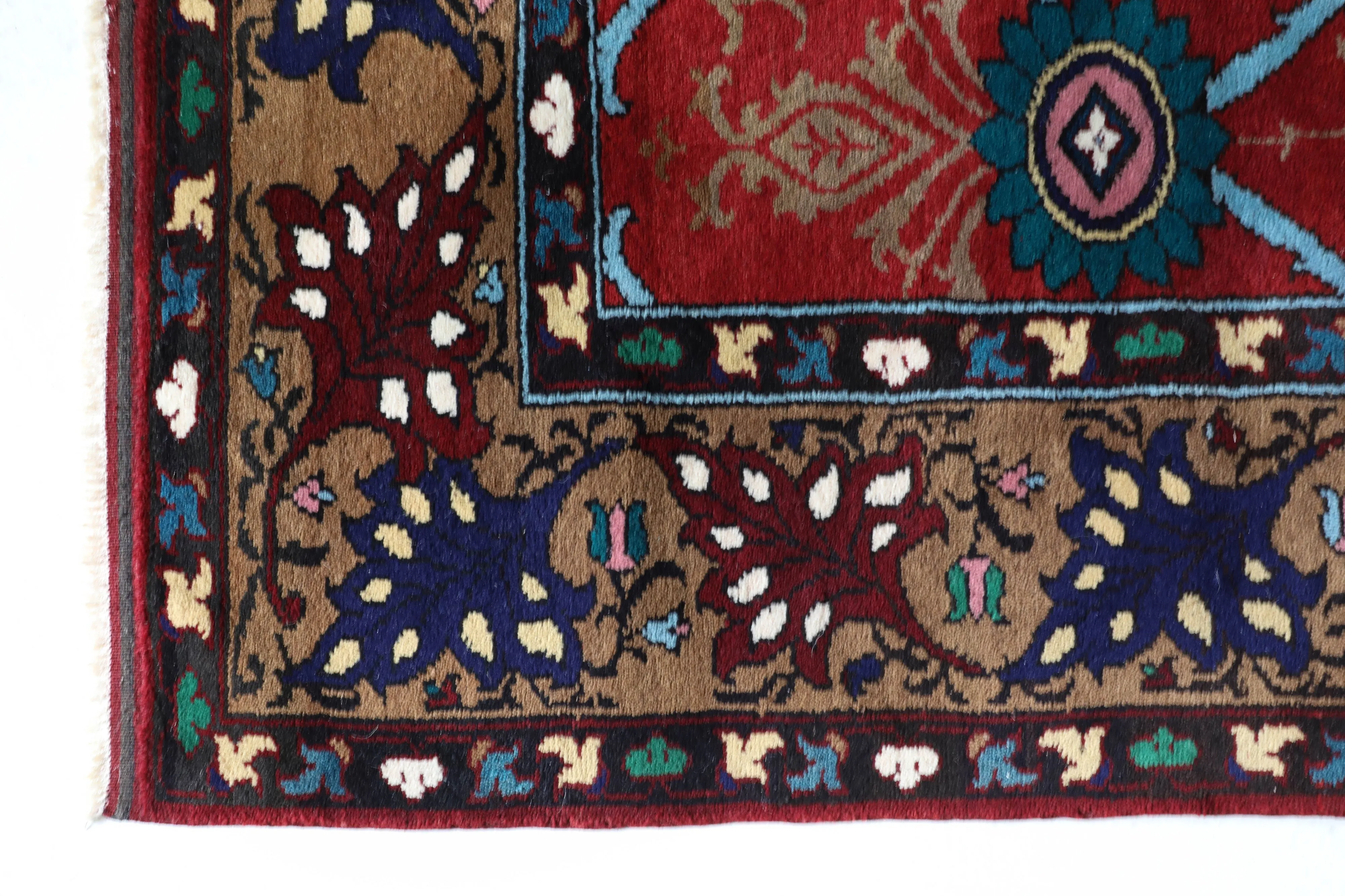 Vintage Konya Karapınar Rug 6'9"x10'5"