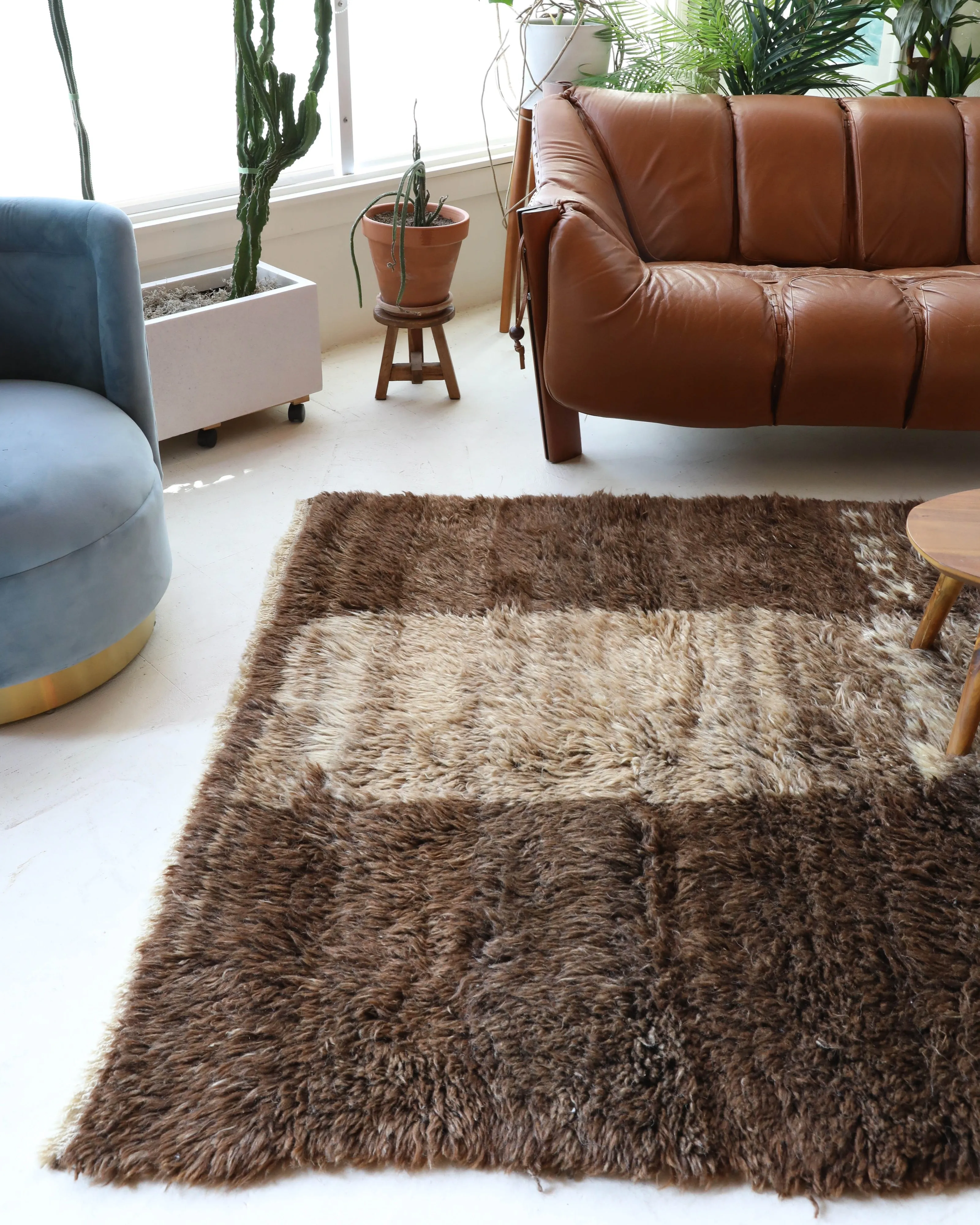 Vintage Konya Yatak Rug 5'x8'8"