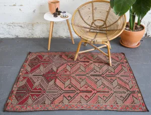 Vintage Mini Turkish Kilim Rug