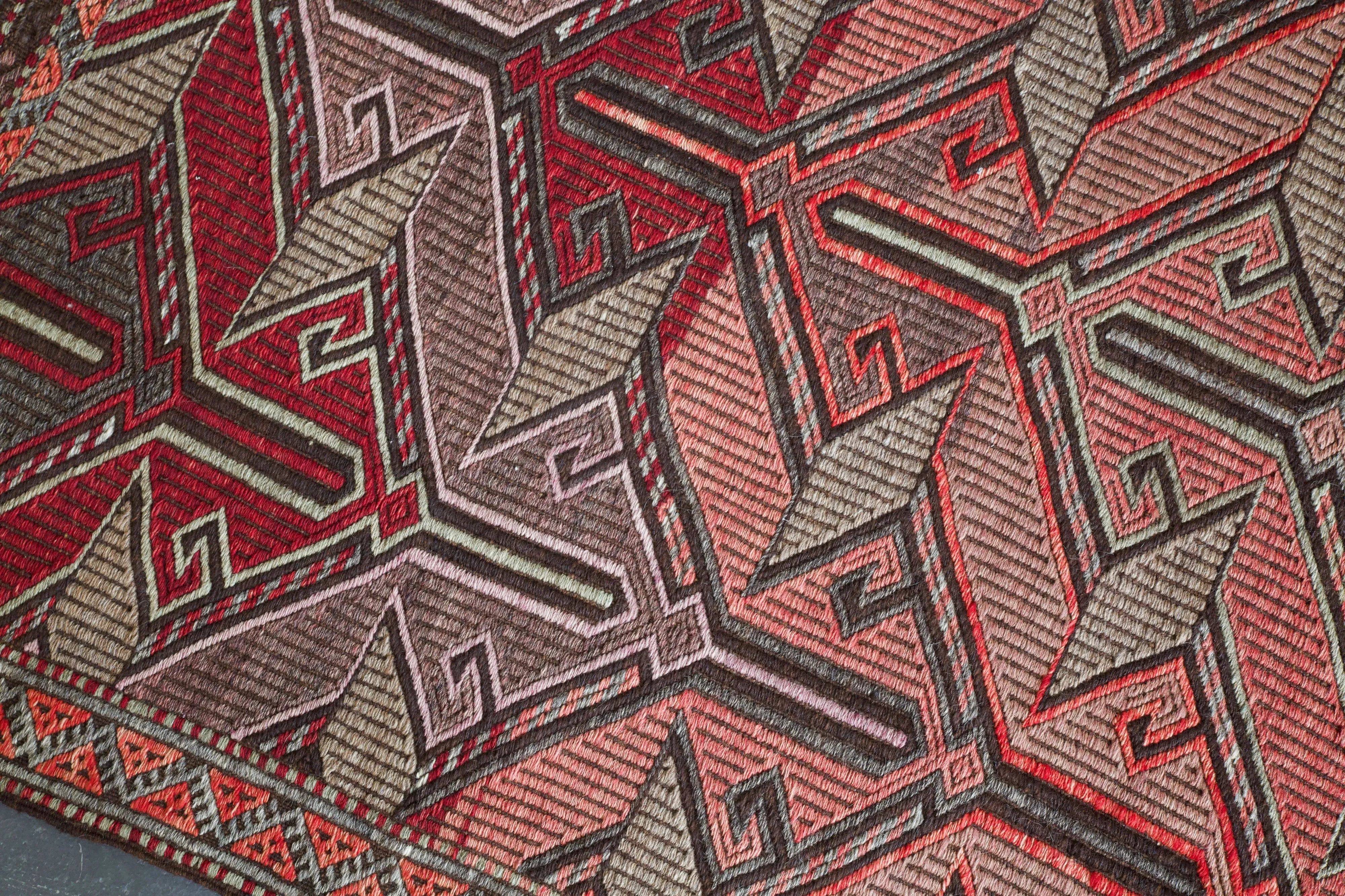 Vintage Mini Turkish Kilim Rug