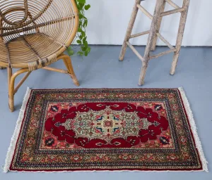 Vintage Mini Turkish Rug