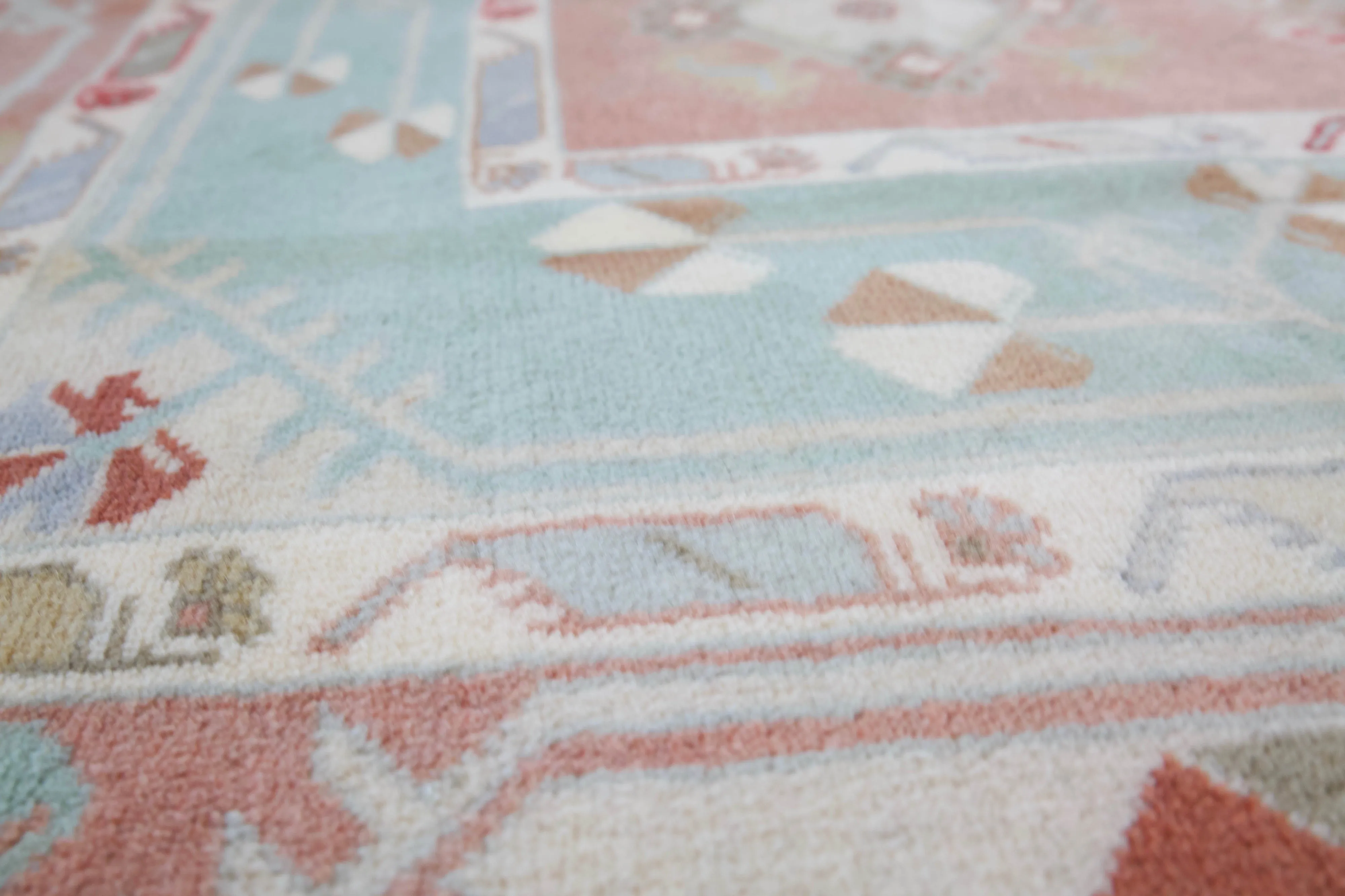 Vintage Turkish Milas Rug