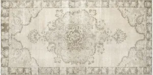 Vintage Turkish Oushak Rug - 5'2" x 8'4"
