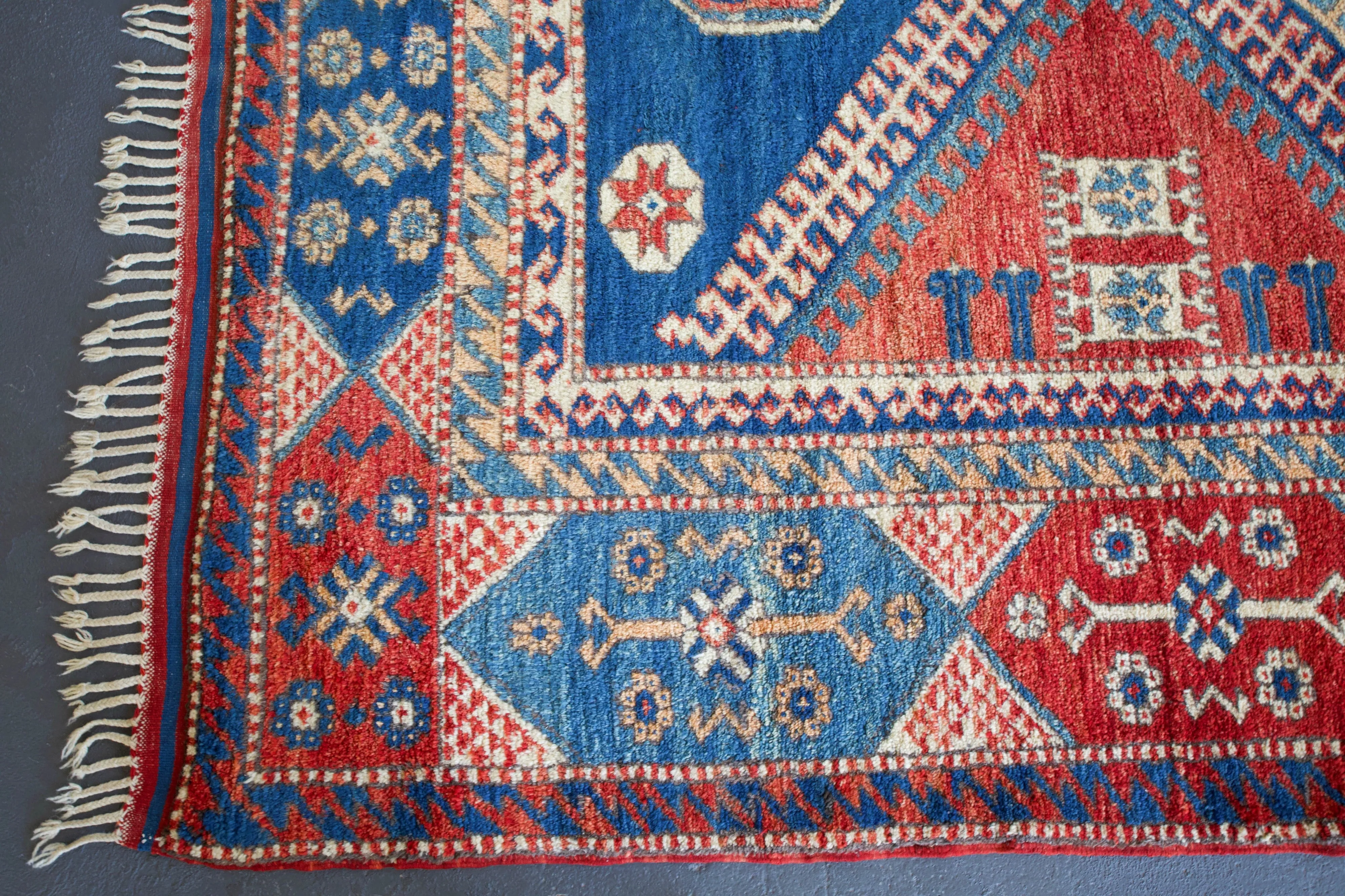 Vintage Turkish western Anatolian Rug