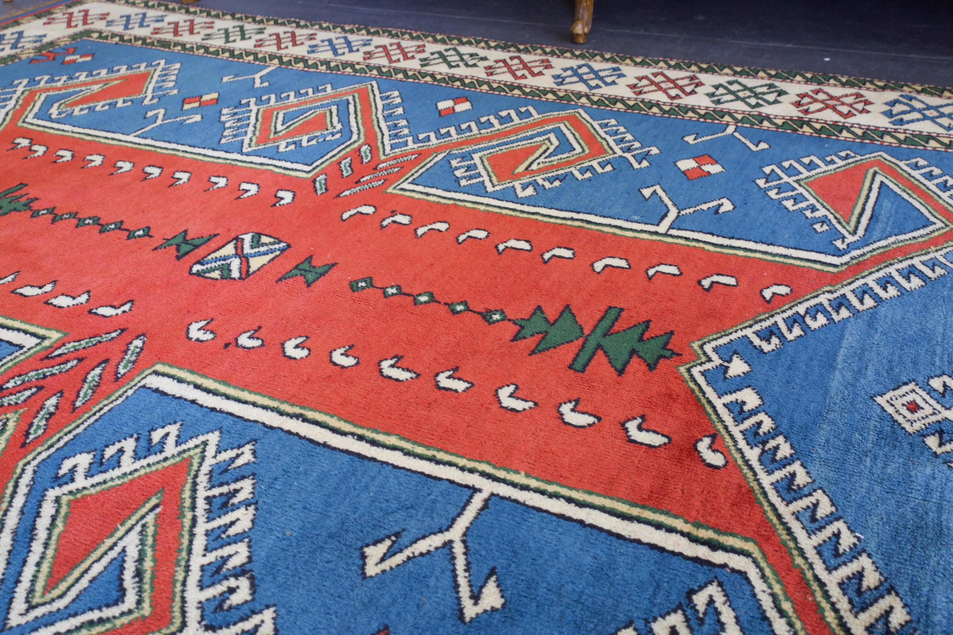 Vintage Turkish western Anatolian Rug