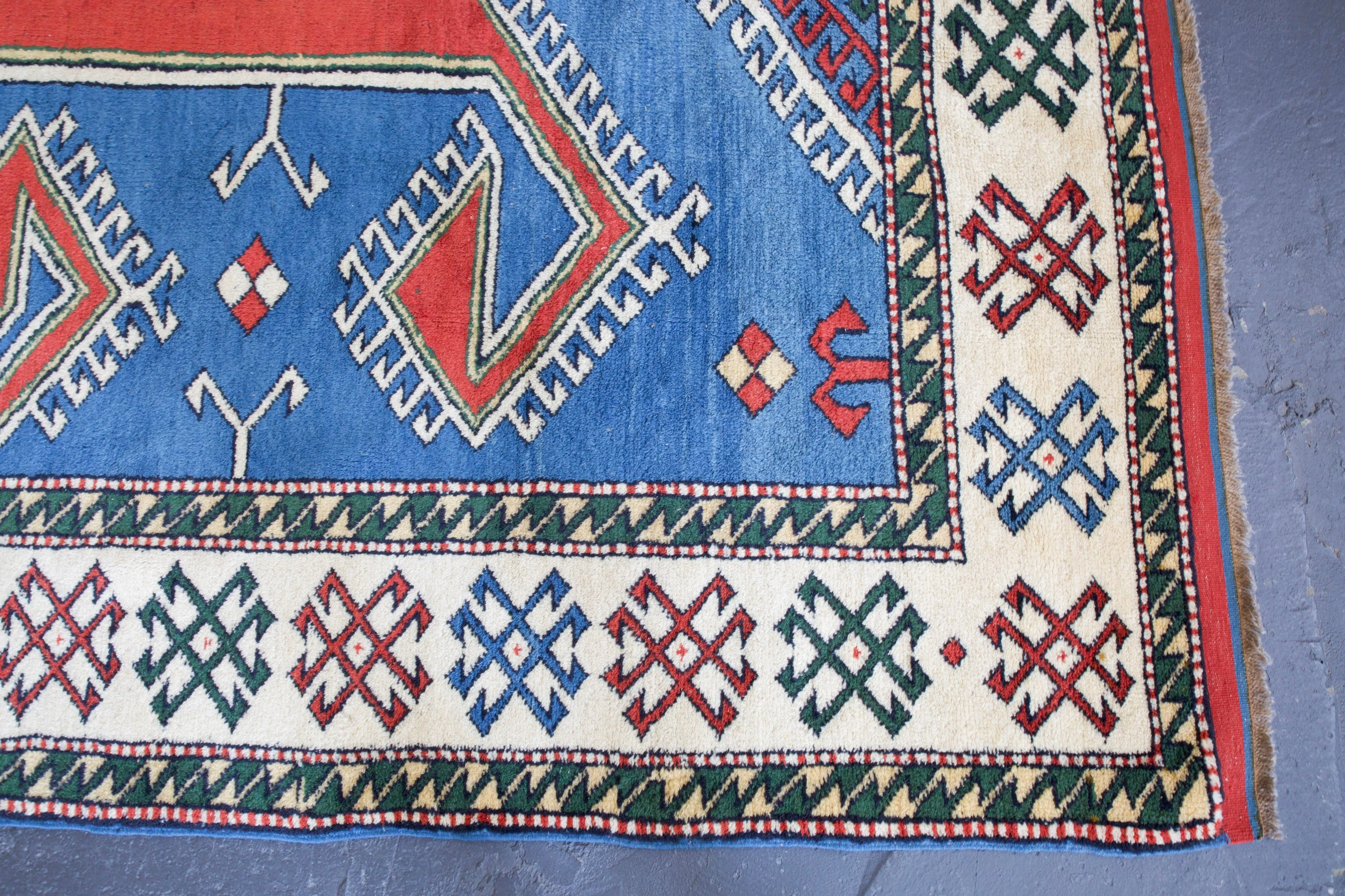 Vintage Turkish western Anatolian Rug