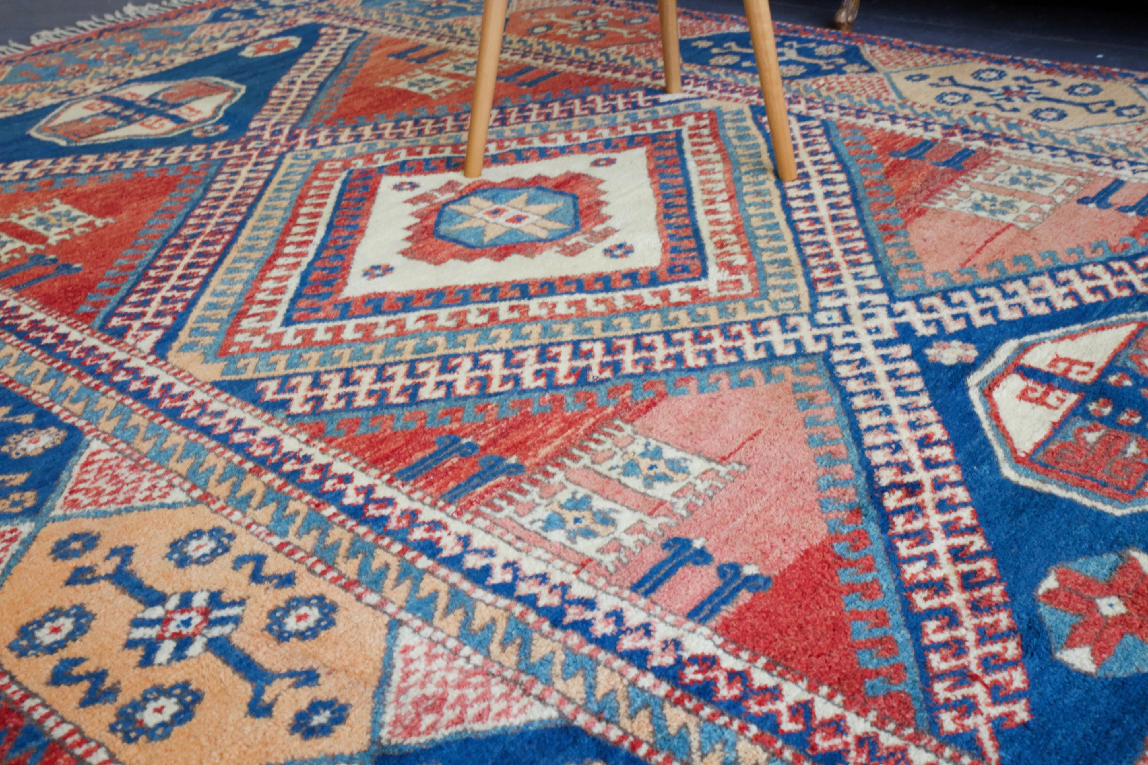 Vintage Turkish western Anatolian Rug
