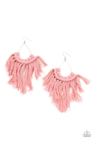 Wanna Piece Of Macrame' - Pink