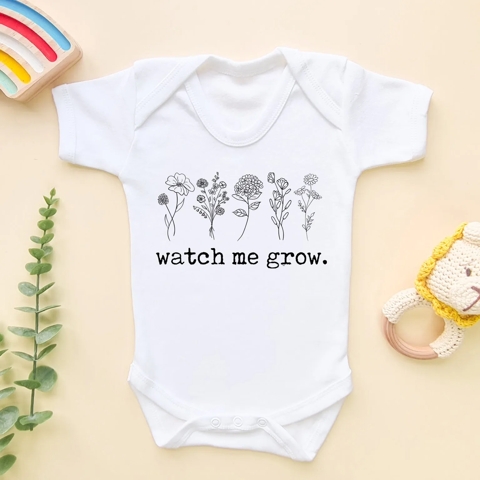 Watch Me Grow Baby Bodysuit