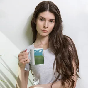 White glossy mug tree