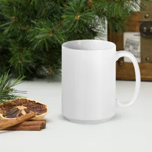 White glossy NUS mug