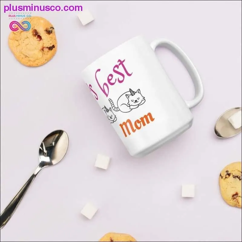 World's Best Cat Mom Mug | Mom Gift Idea | Gift For Cat Mom