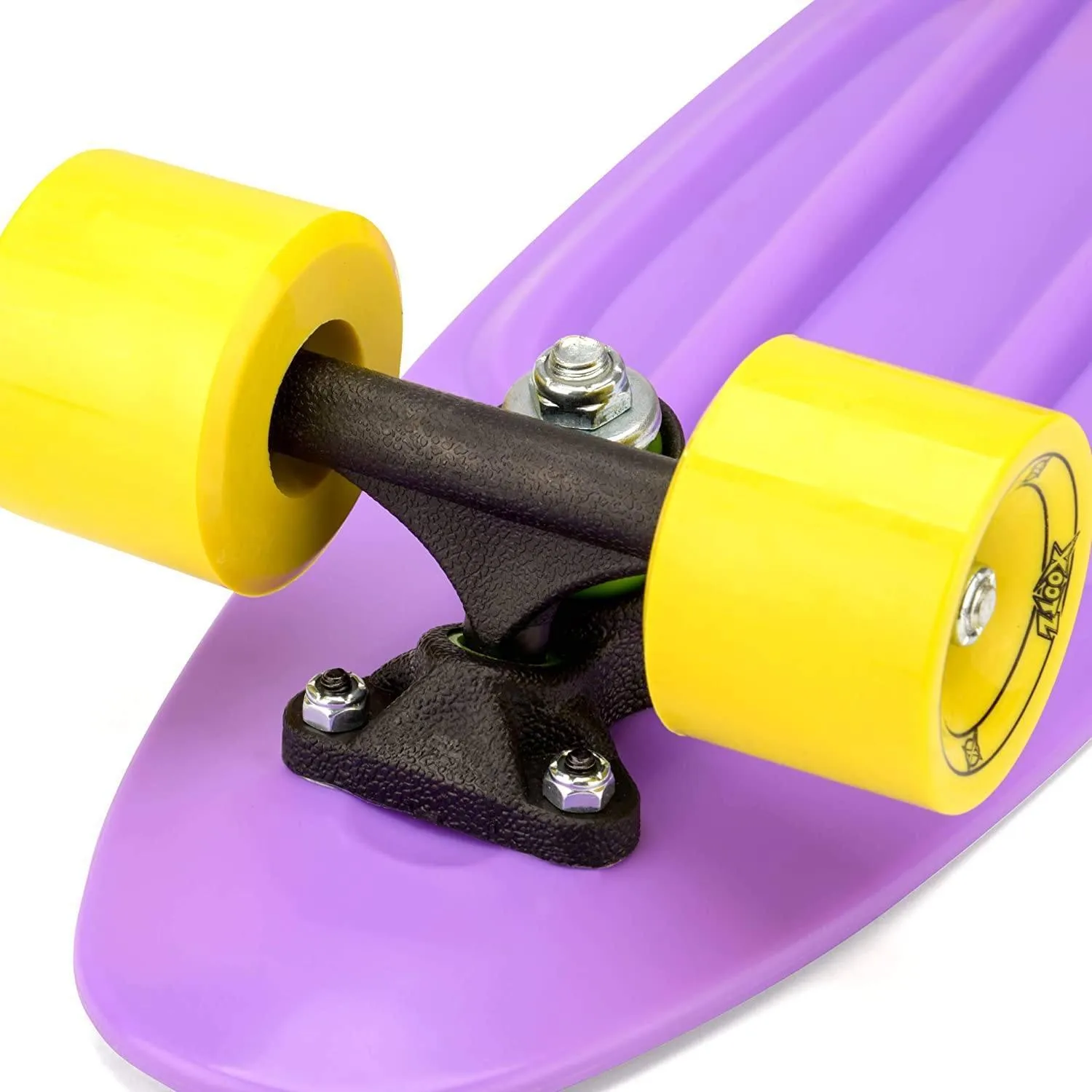 XOOTZ 22-Inch Mini Cruiser Skateboard - Pastel Purple