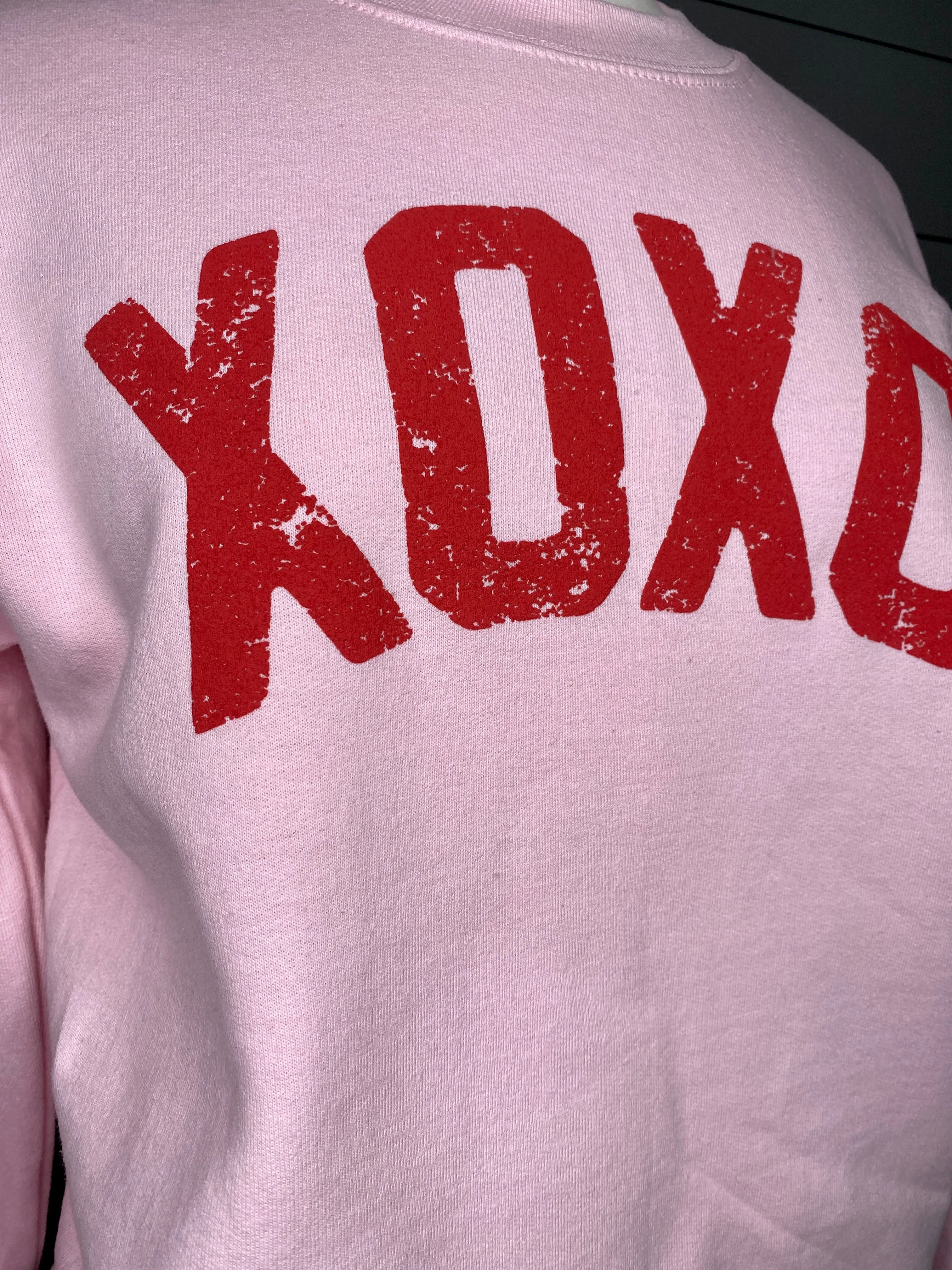 XOXO Pink Valentine Sweatshirt
