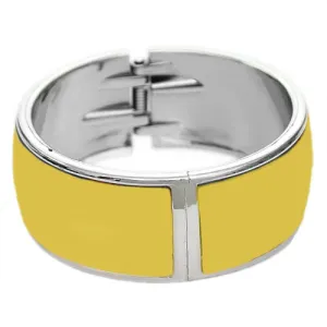 Yellow Lightweight Hinged Bracelet