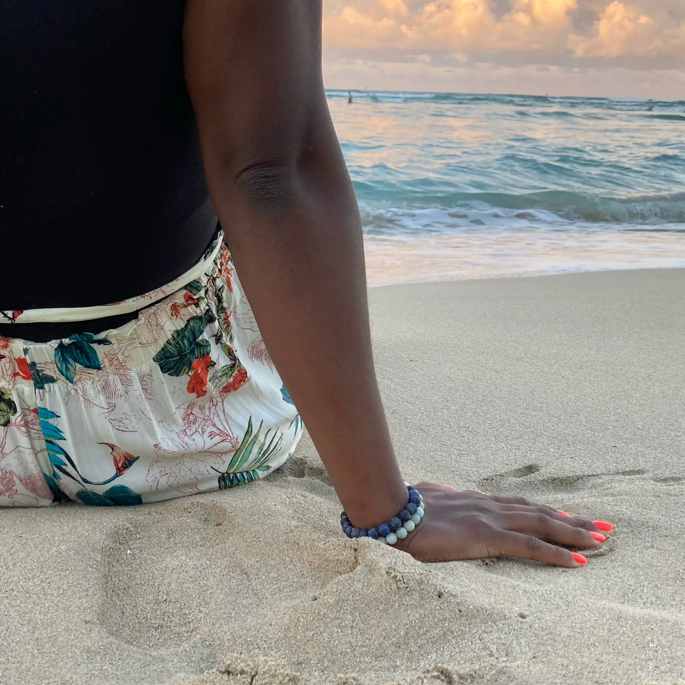 You Got This Sodalite Diffuser Bracelet