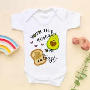 You're The Avocado To My Toast Baby Bodysuit