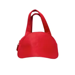YSL Red Nylon Top Handle 💰